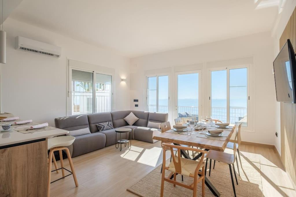Villa Elegancia Y Lujo Frente Al Mar. Alcanar Exterior foto
