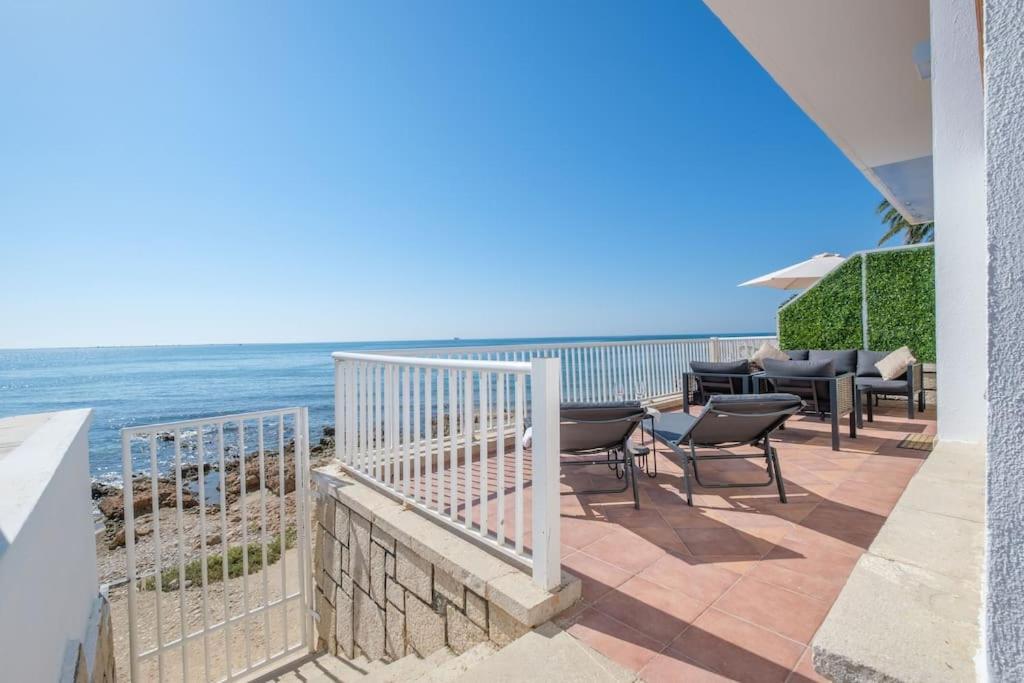 Villa Elegancia Y Lujo Frente Al Mar. Alcanar Exterior foto